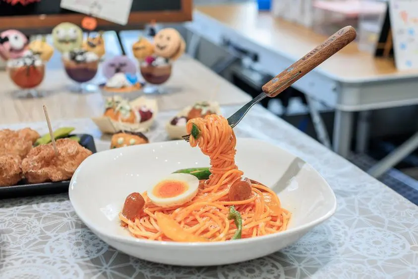 エビのトマトパスタ