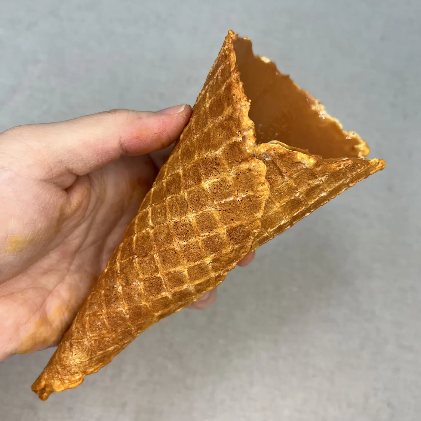 ワッフルコーン